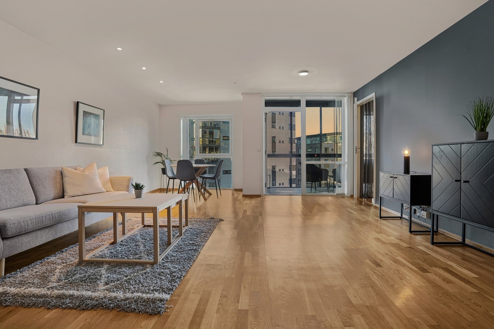 Balansert ventilasjon sikrer et behagelig inneklima året rundt. Galleribilde