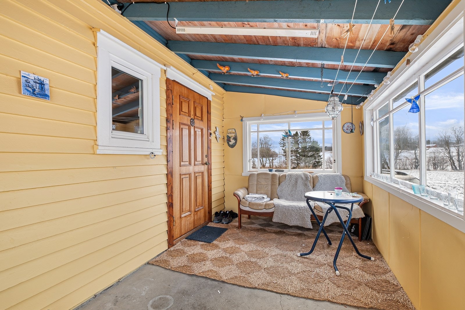 Overbygd/innbygd inngangsparti Galleribilde