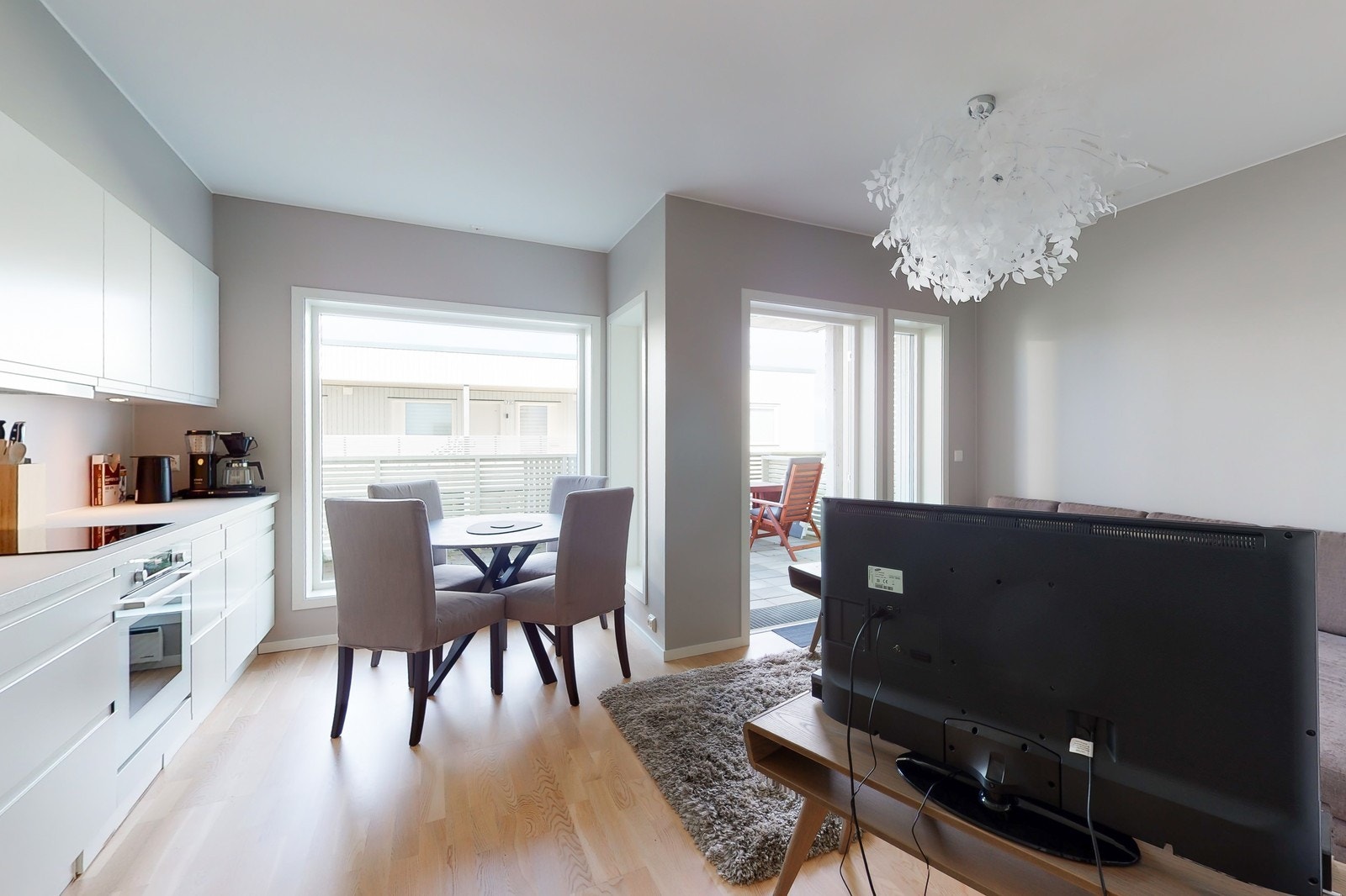 Stue/kjøkken. Galleribilde