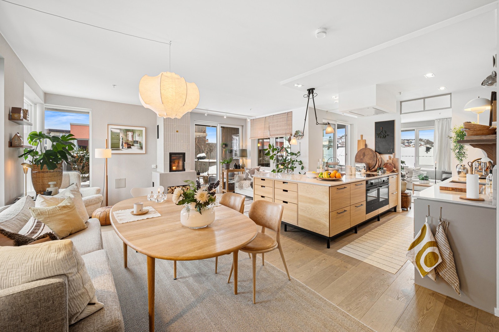 Toppleiligheten er fra 2022 og består av eksklusive og tidsriktige materialvalg. Galleribilde