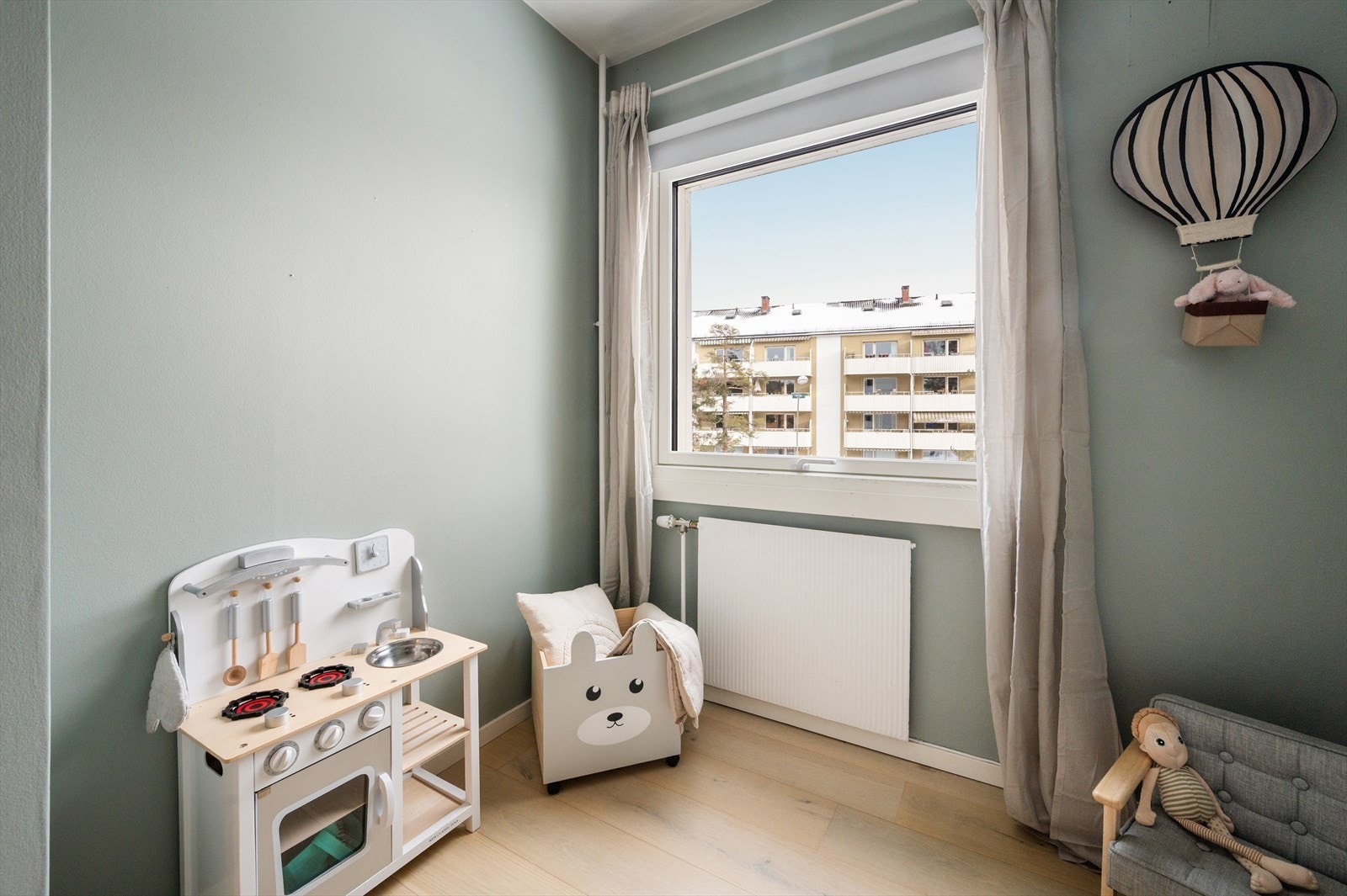 Soverom II brukes gjerne som barnerom, gjesterom eller hjemmekontor. Galleribilde