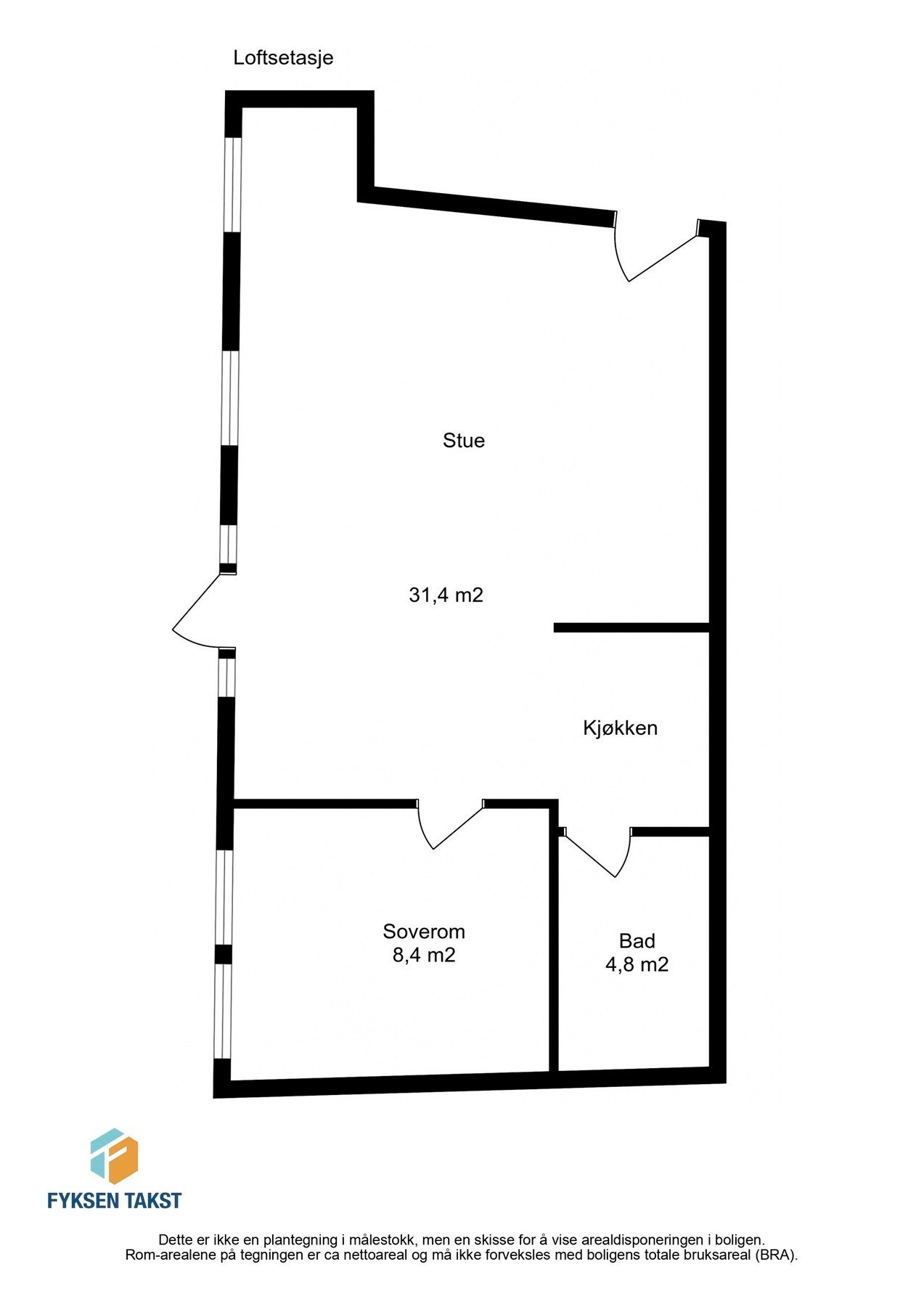 Gjør det kjent med plantegningen. Galleribilde