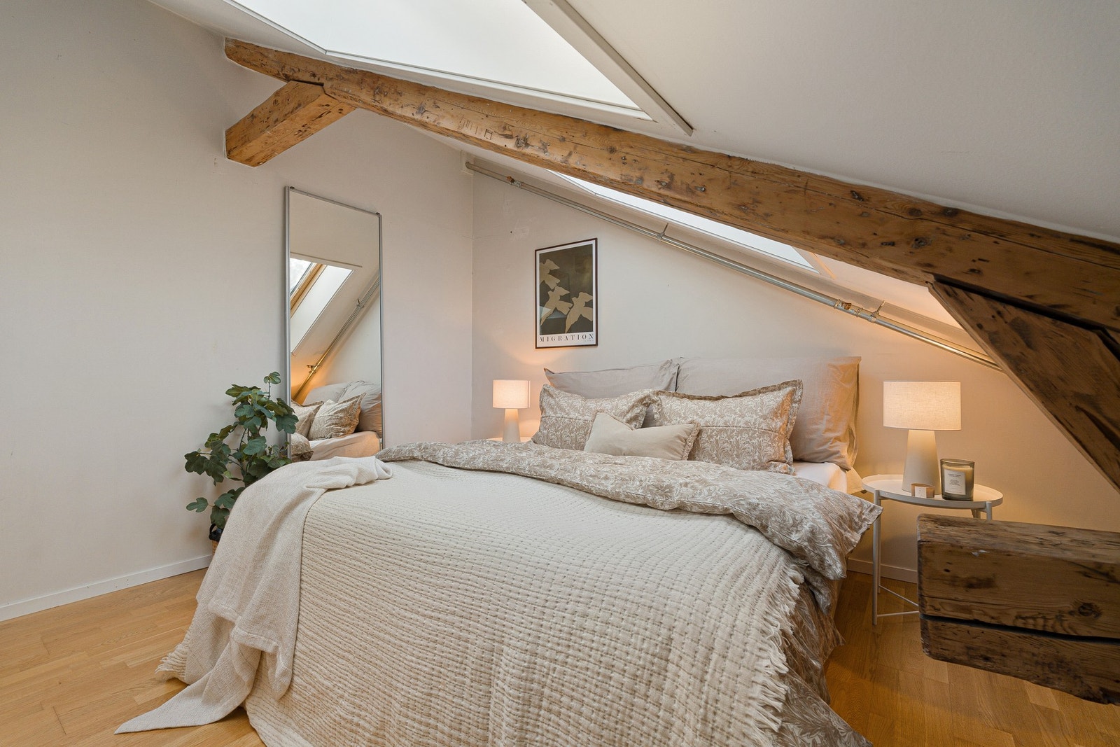 Her er det god plass til ønsket garderobe. Galleribilde