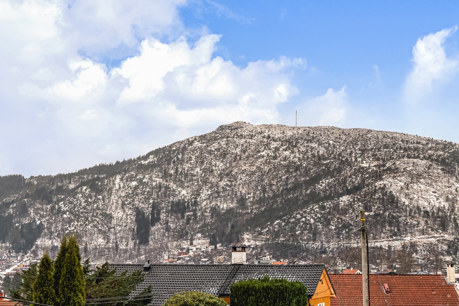 Flott utsikt mot Løvstakken. Galleribilde