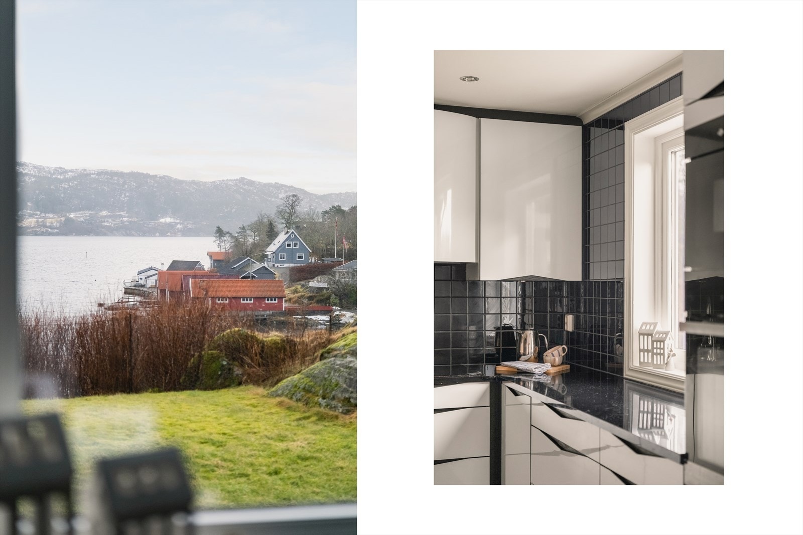 Fin utsikt til matlagingen! Galleribilde