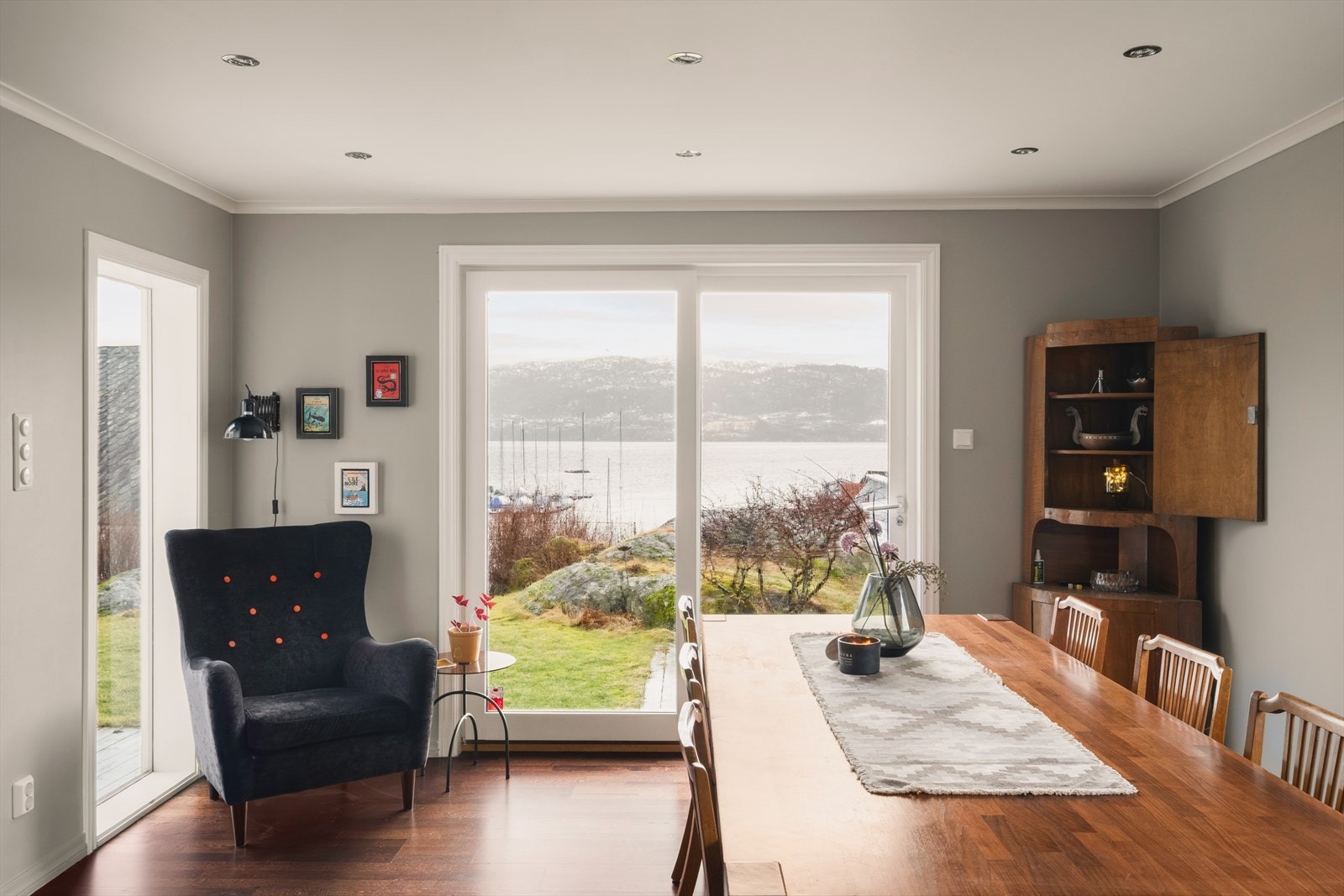 Her er det fint å dele fine stunder med venner og familie med utsikten som bakteppe Galleribilde