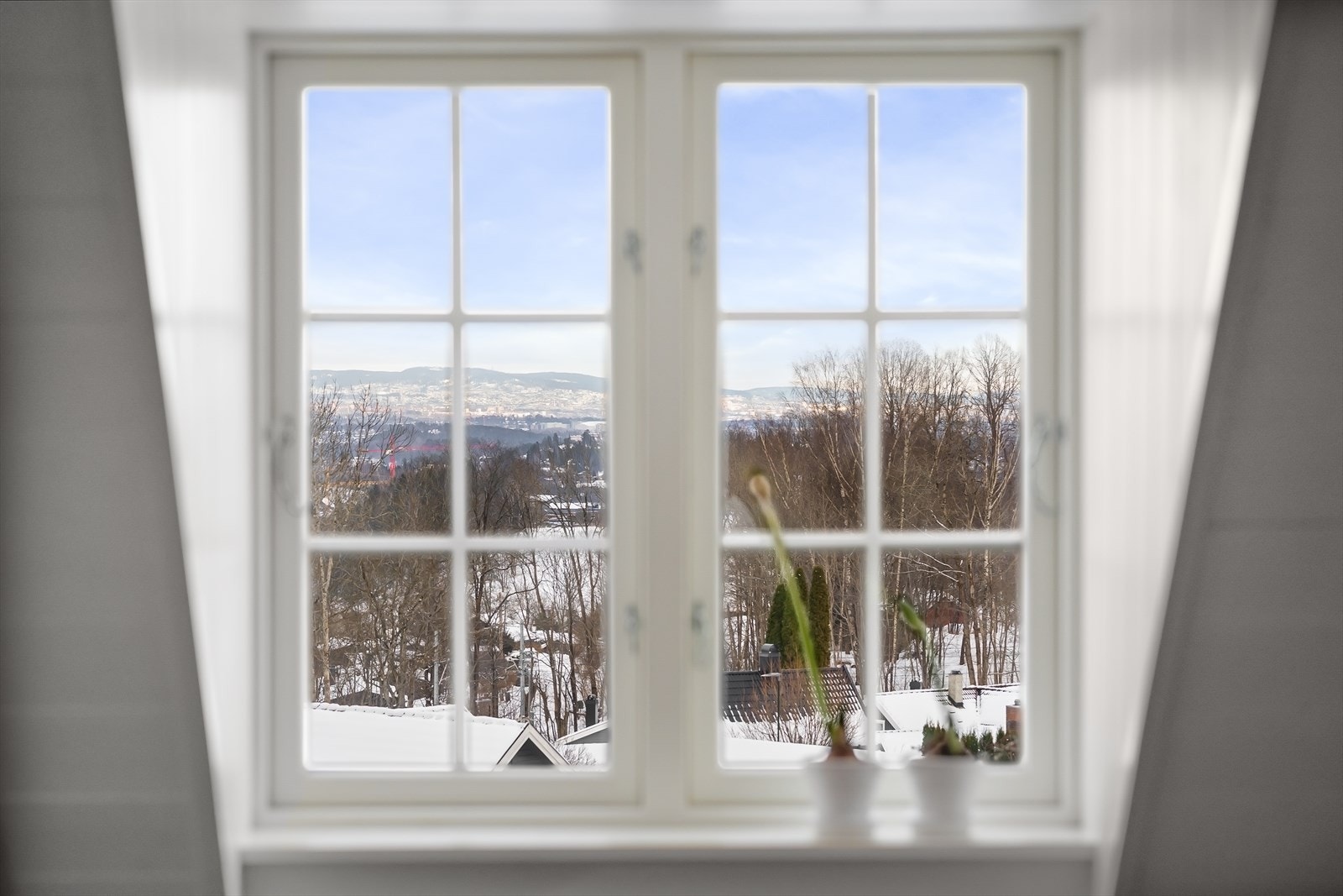 Utsikt fra loftet. Galleribilde