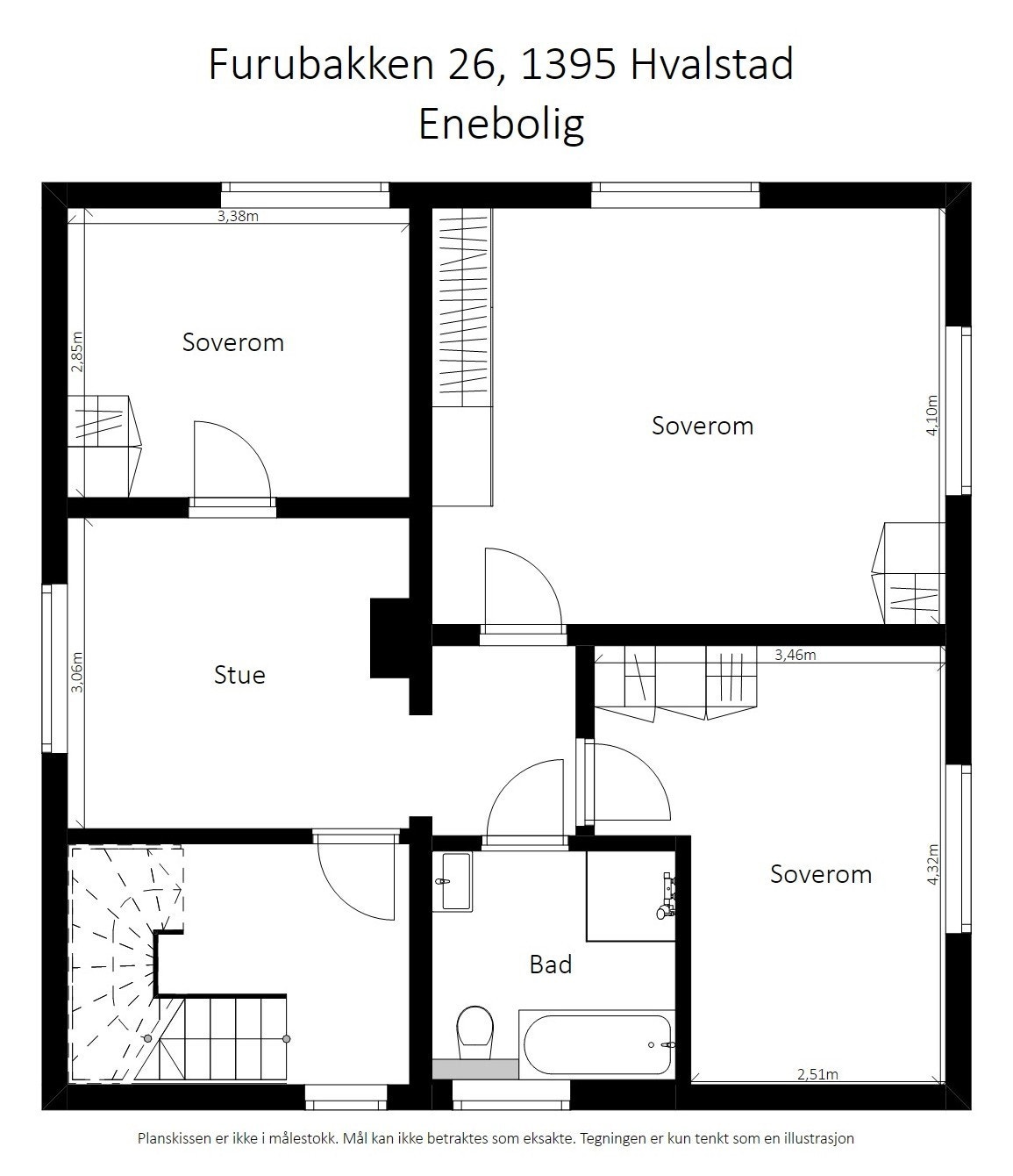 Plantegning 2. etasje. Galleribilde