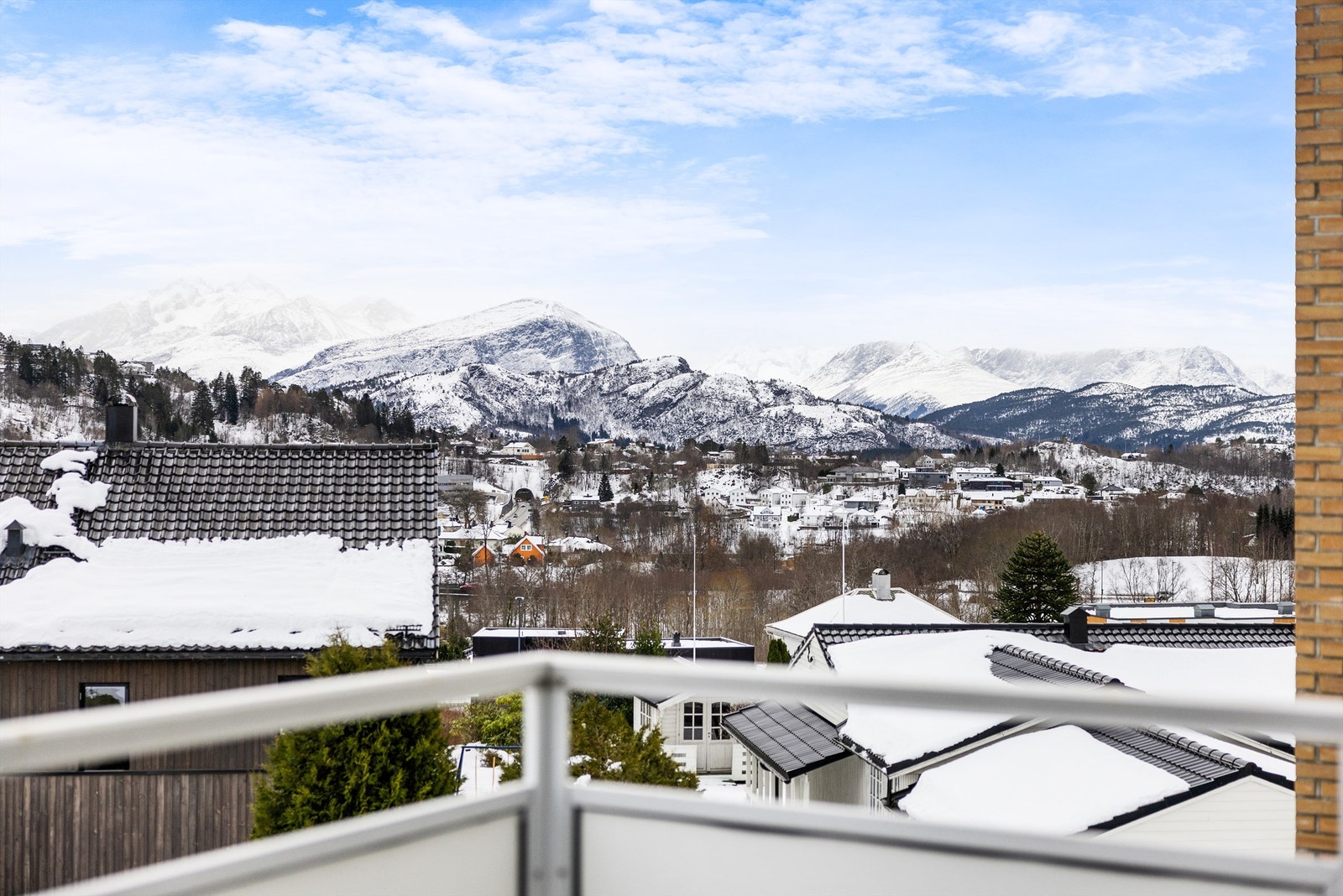 Ingenting å utsette på utsikten Galleribilde