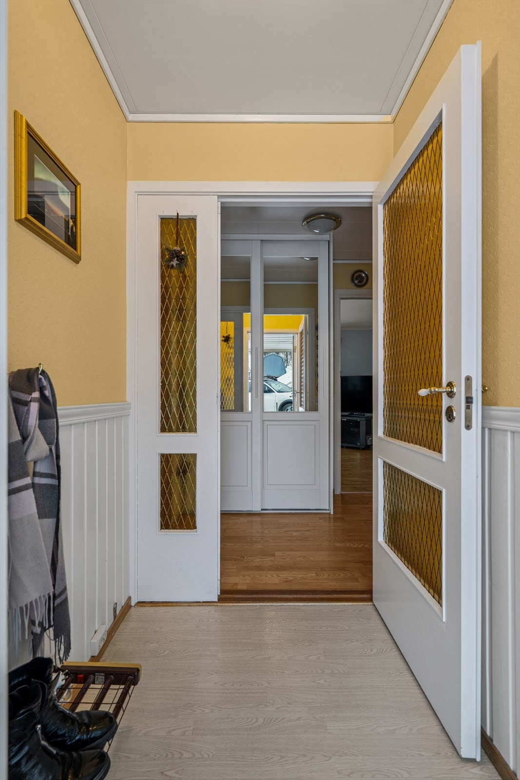 Vindfang og gang i 1.etg. Galleribilde