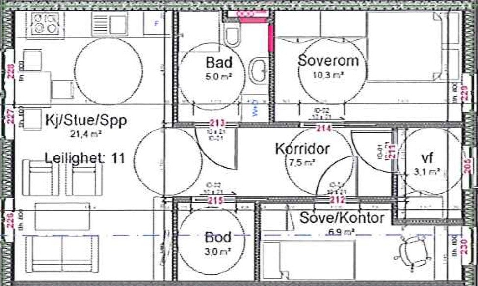 Planløsning Galleribilde