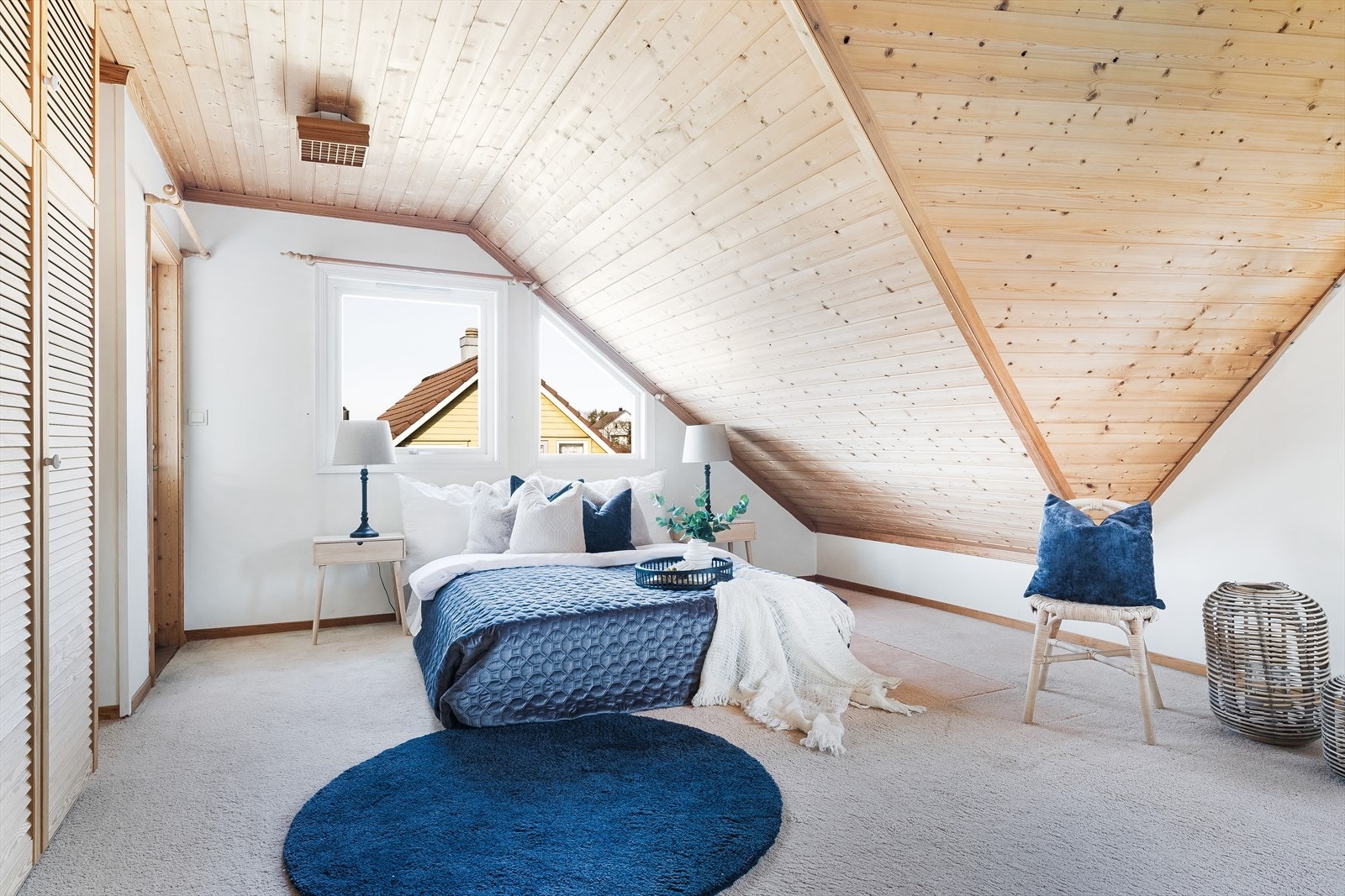 Hovedsoveommet - god størrelse og utgang til balkong Galleribilde