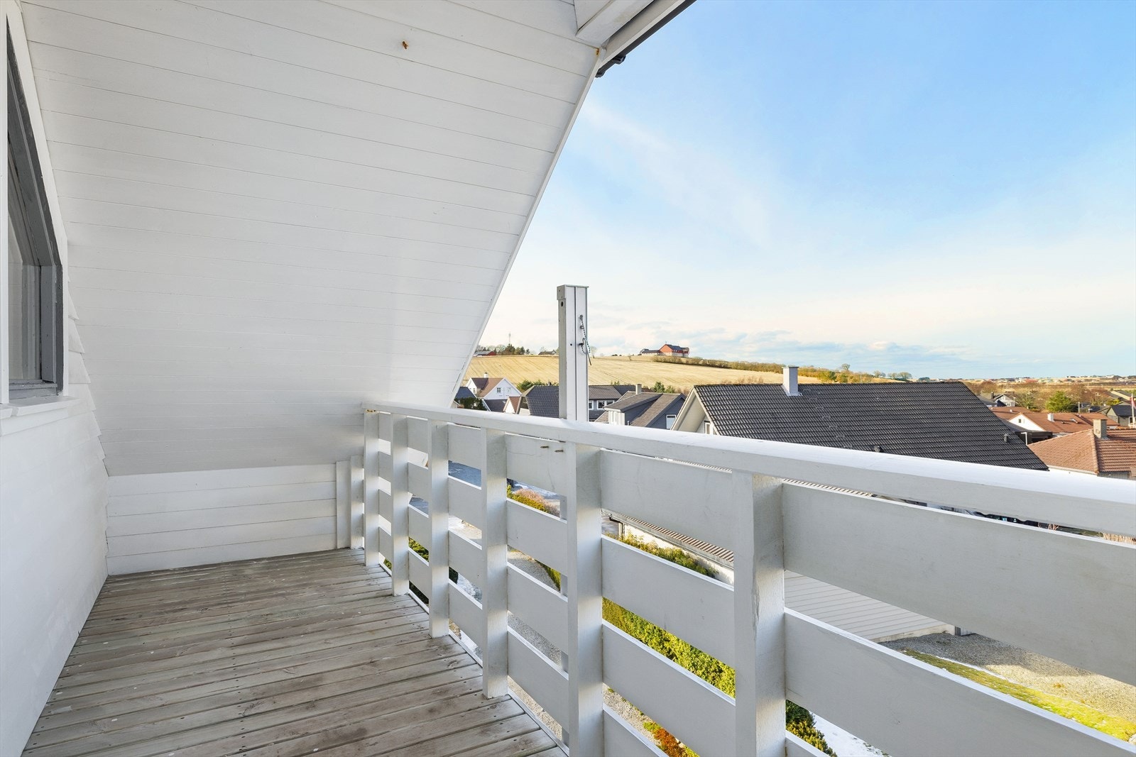 Balkong med flott utsikt Galleribilde