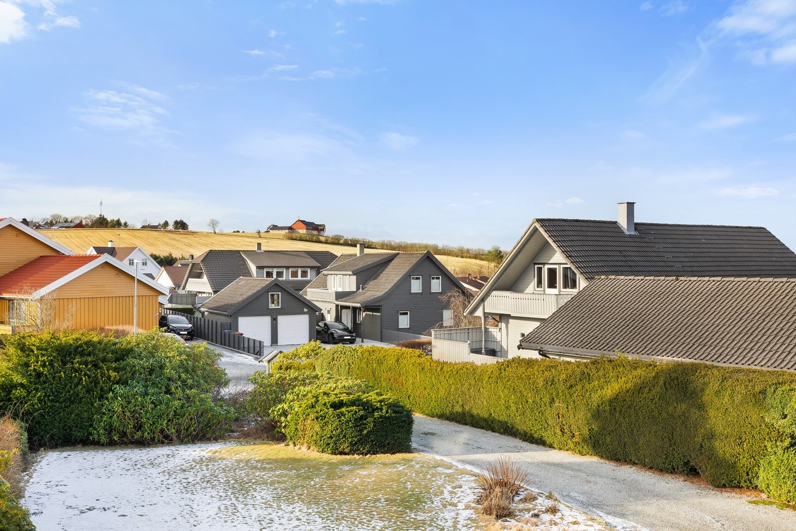 Utsikt fra stuen Galleribilde