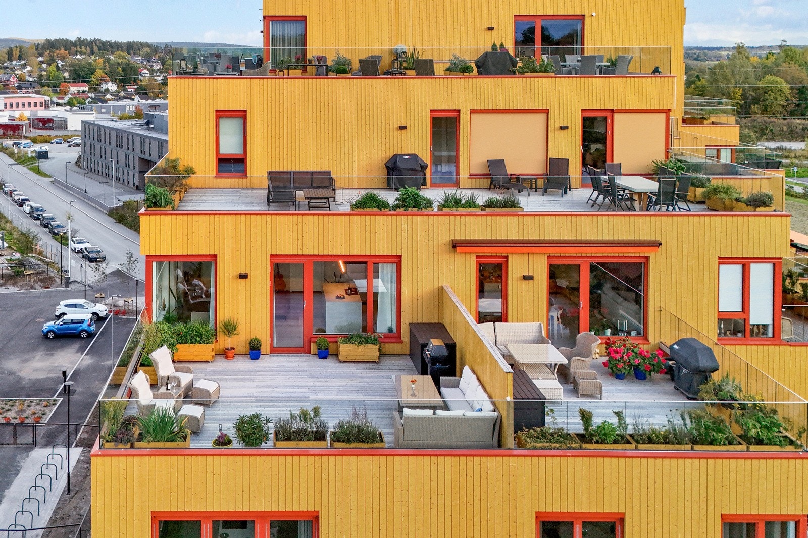 Her kommer du til å nyte lange sommerkvelder i godt selskap. Galleribilde