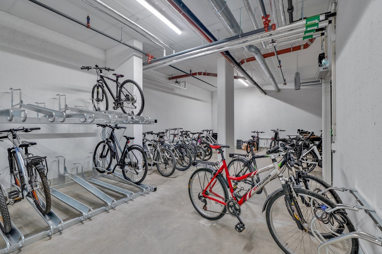 Praktisk sykkelbod. Galleribilde