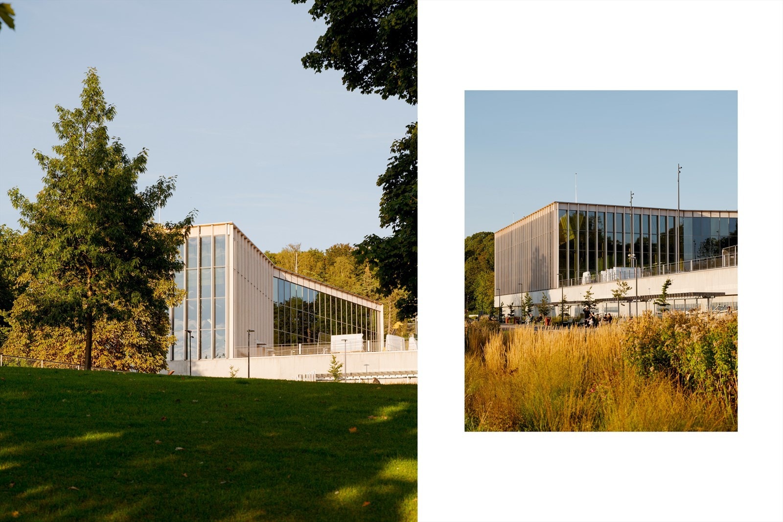 Nye Tøyenbadet åpnet dørene i 2025. Et moderne badeanlegg med flere basseng både innendørs og utendørs. Galleribilde