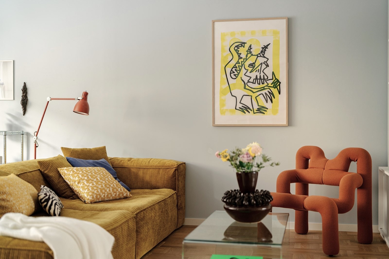 "Alt" er inkludert i felleskostnadene: oppvarming ved radiatorer, varmtvann, kabel-TV og internett. Galleribilde