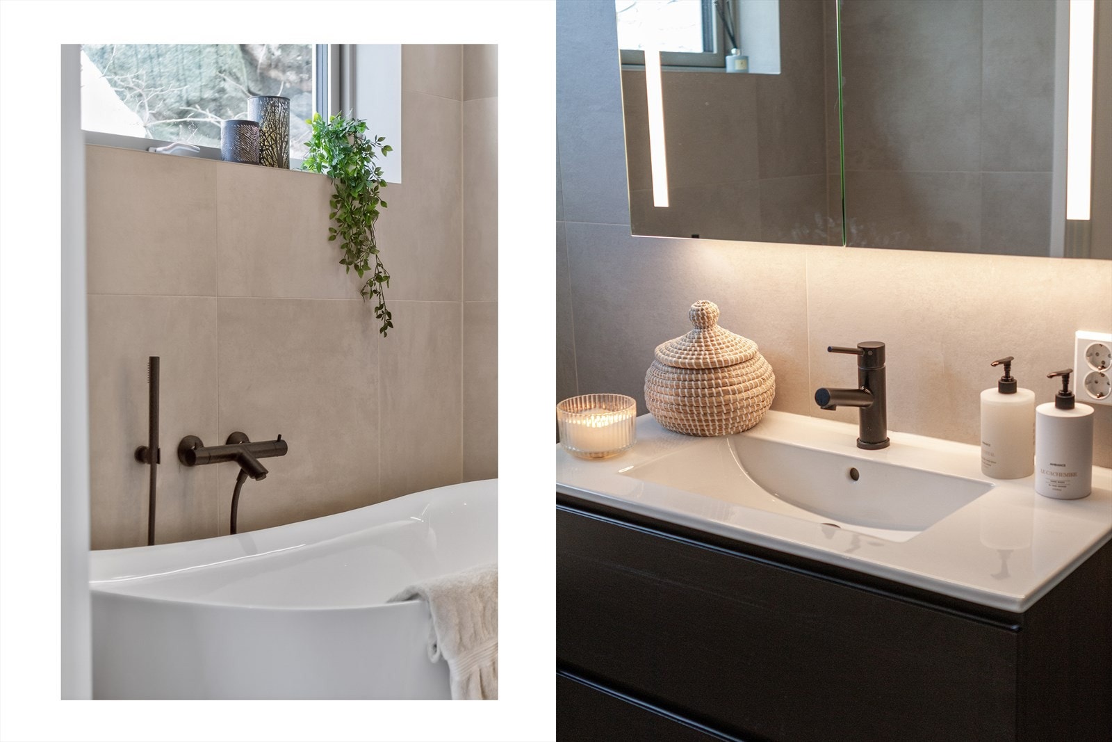 Detaljer baderom. Galleribilde