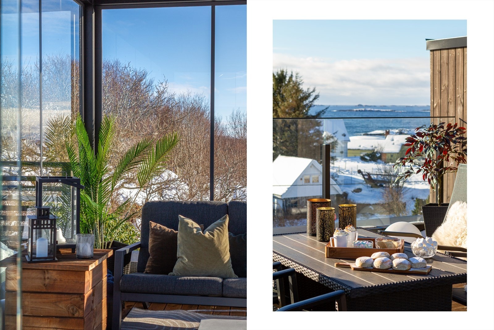 Detaljer takterrasse. Galleribilde