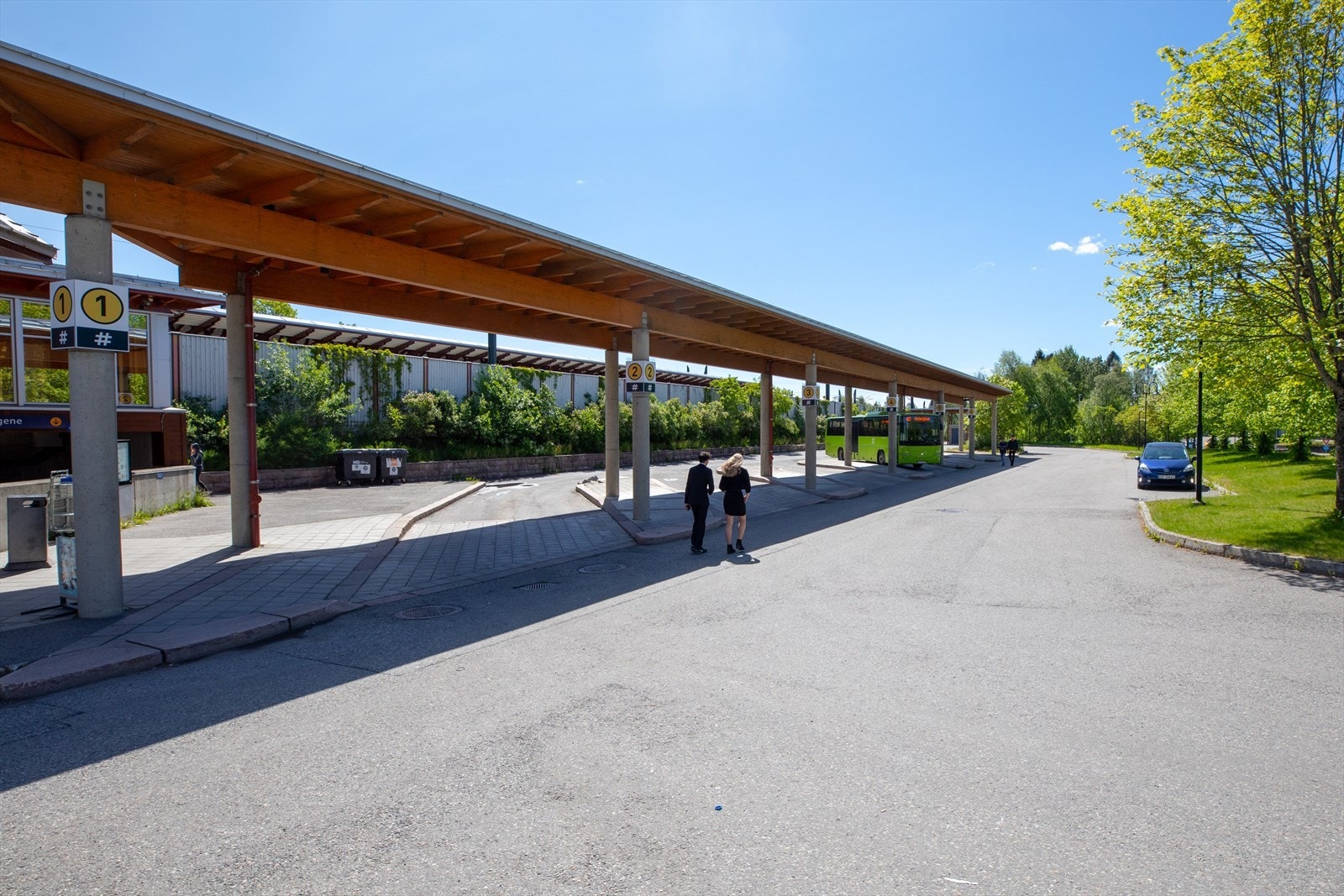 Kløfta togstasjon. Galleribilde