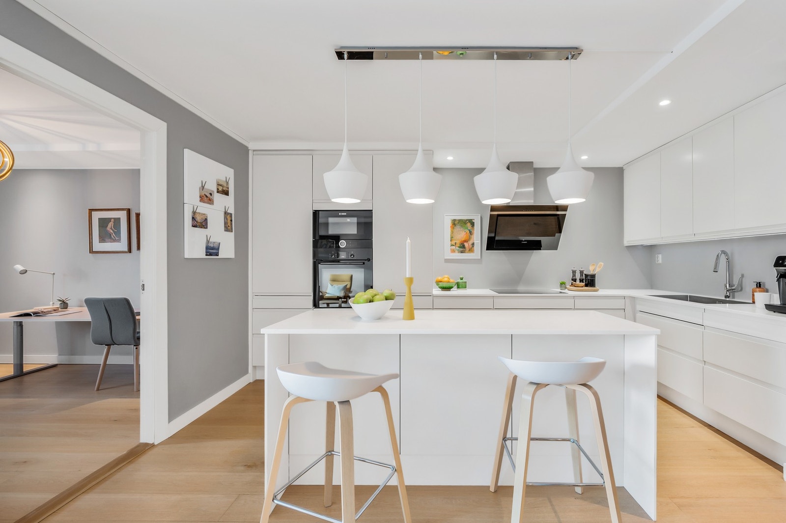 Tidløst Norema kjøkken fra 2018. Galleribilde