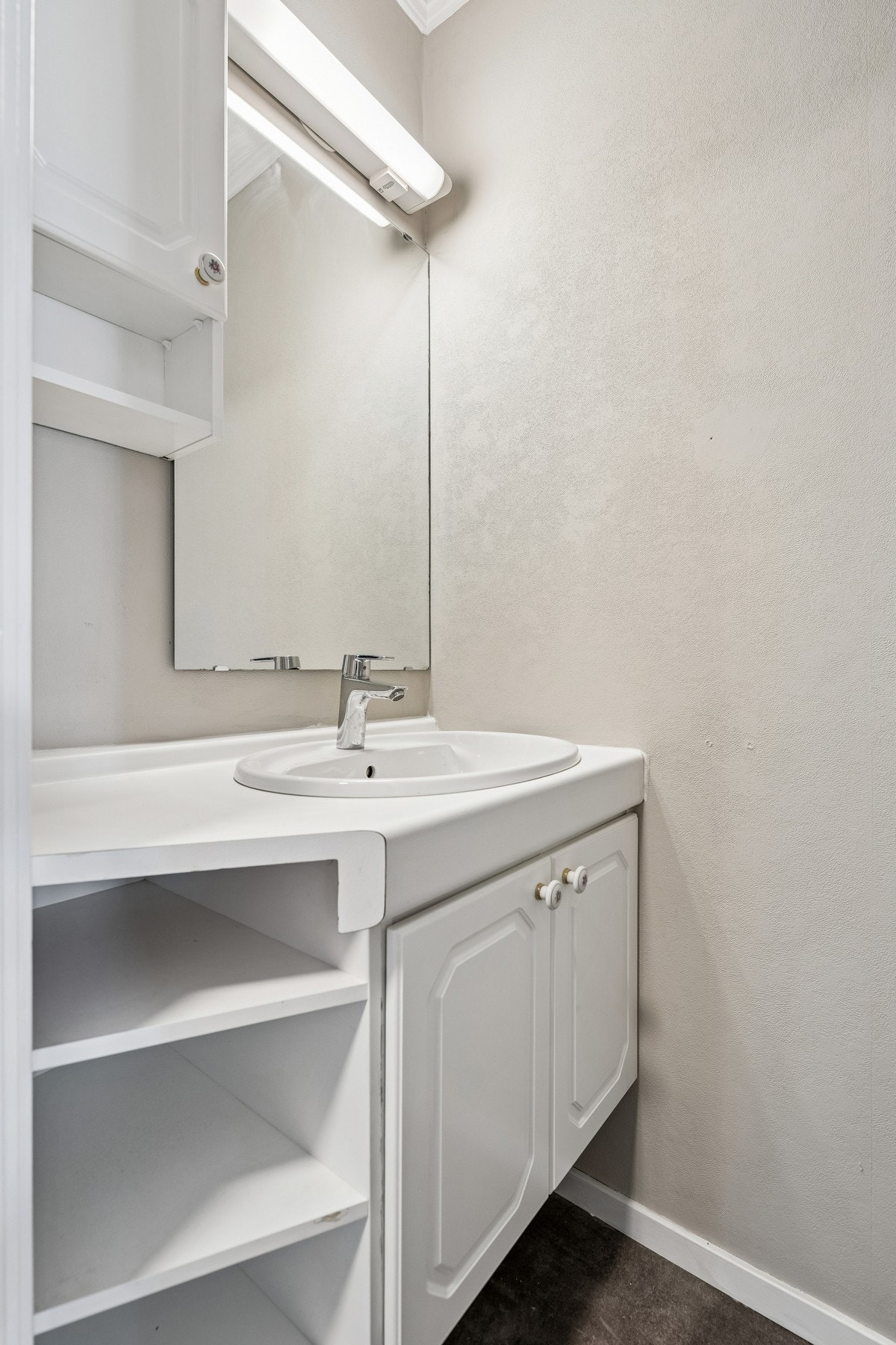 I hovedetasjen har man toalettrom Galleribilde