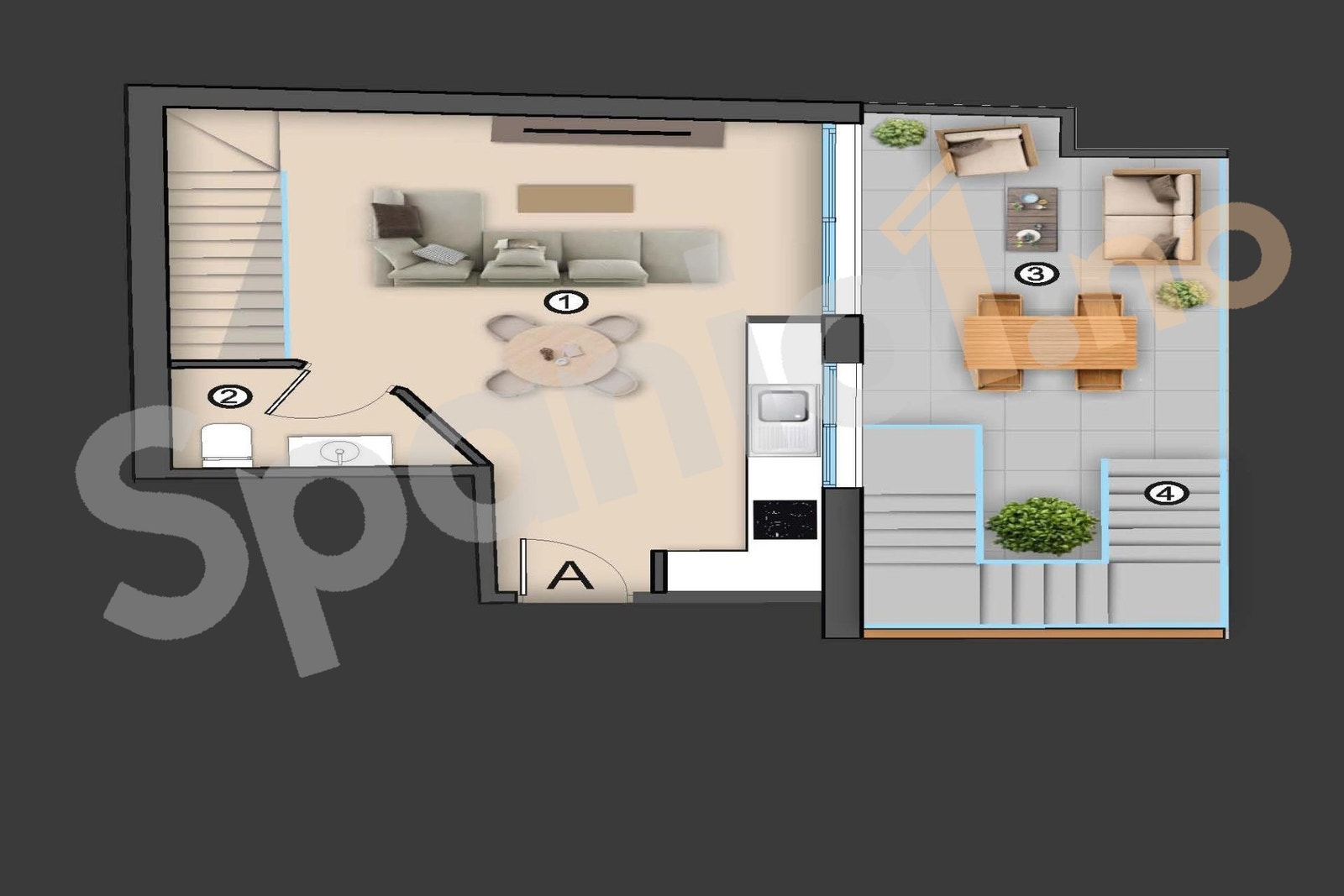 Plantegning 6. etg Galleribilde