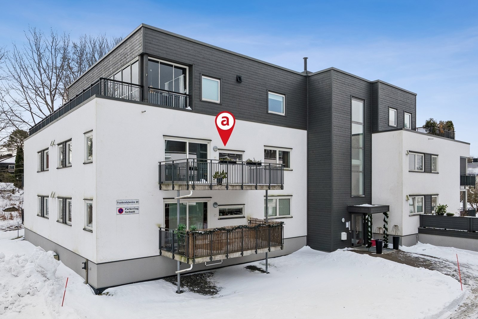 Velkommen til Frankendalsveien 89 - Sentralt på Hovland i attraktivt, moderne borettslag. Fotograf EFKT v/ Rune Enstad. Galleribilde