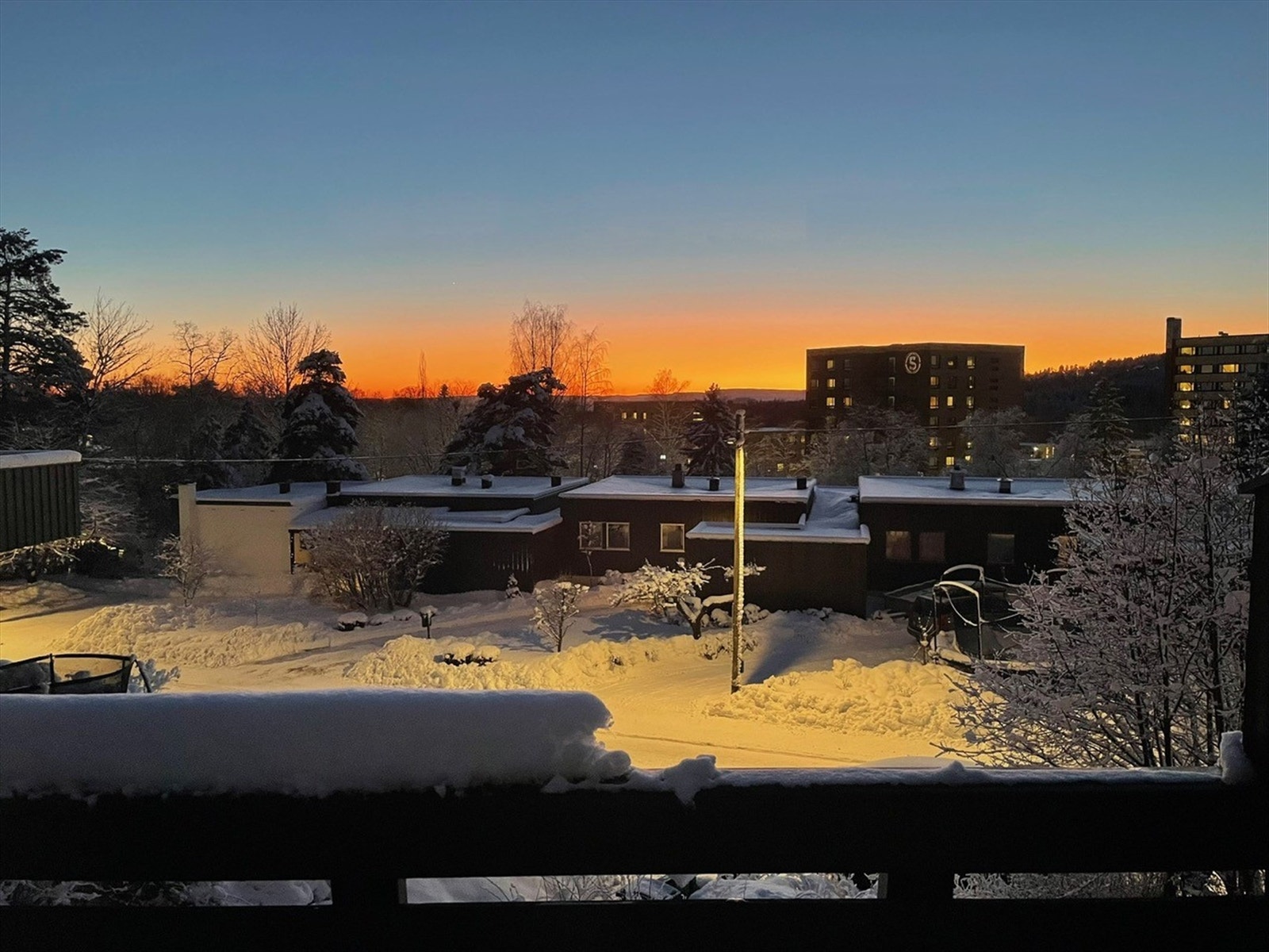 Vakker solnedgang (selgers private bilde) Galleribilde