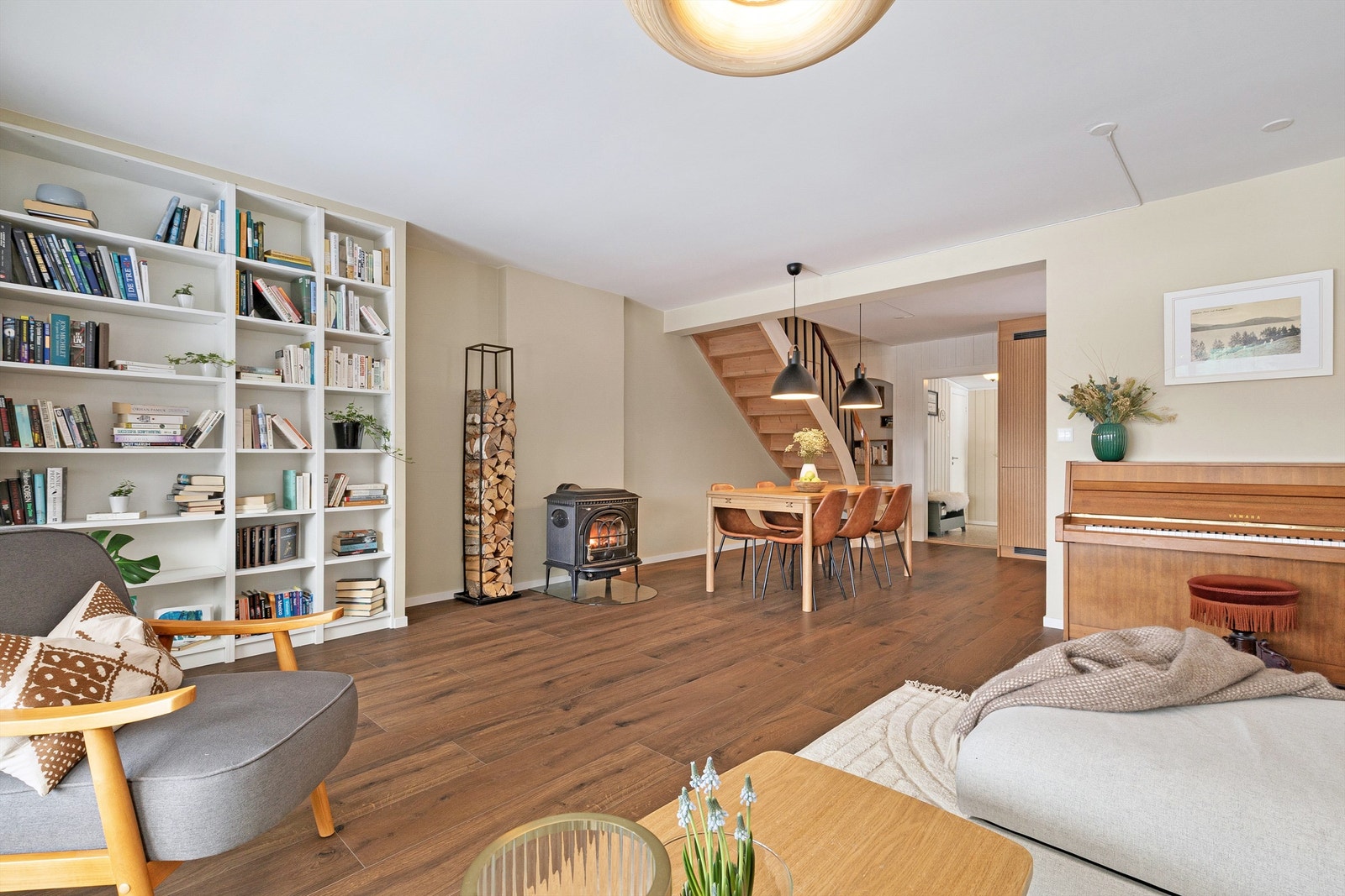 Ferdigattest for åpning i bærende konstruksjon mellom stue og kjøkken ble gitt 20.02.2026 Galleribilde