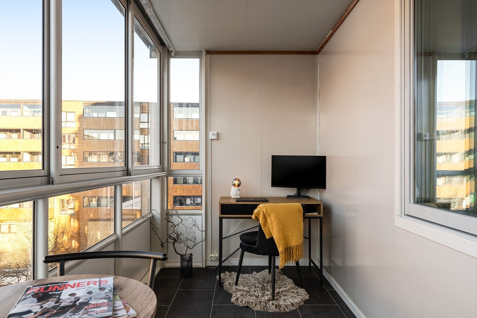 Kabel-TV, internett, kommunale avgifter m.m. er inkludert i fellesutgiftene. Galleribilde