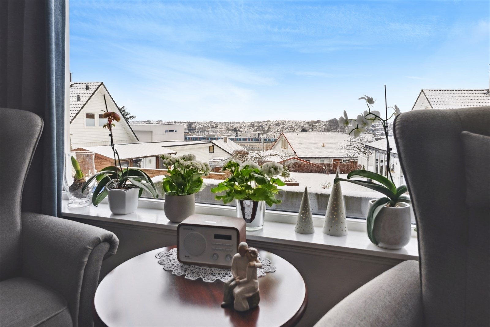 Flott utsikt fra stuen. Galleribilde