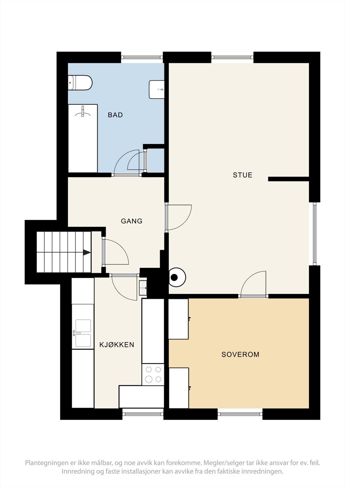 Plantegning 2. etasje. Galleribilde