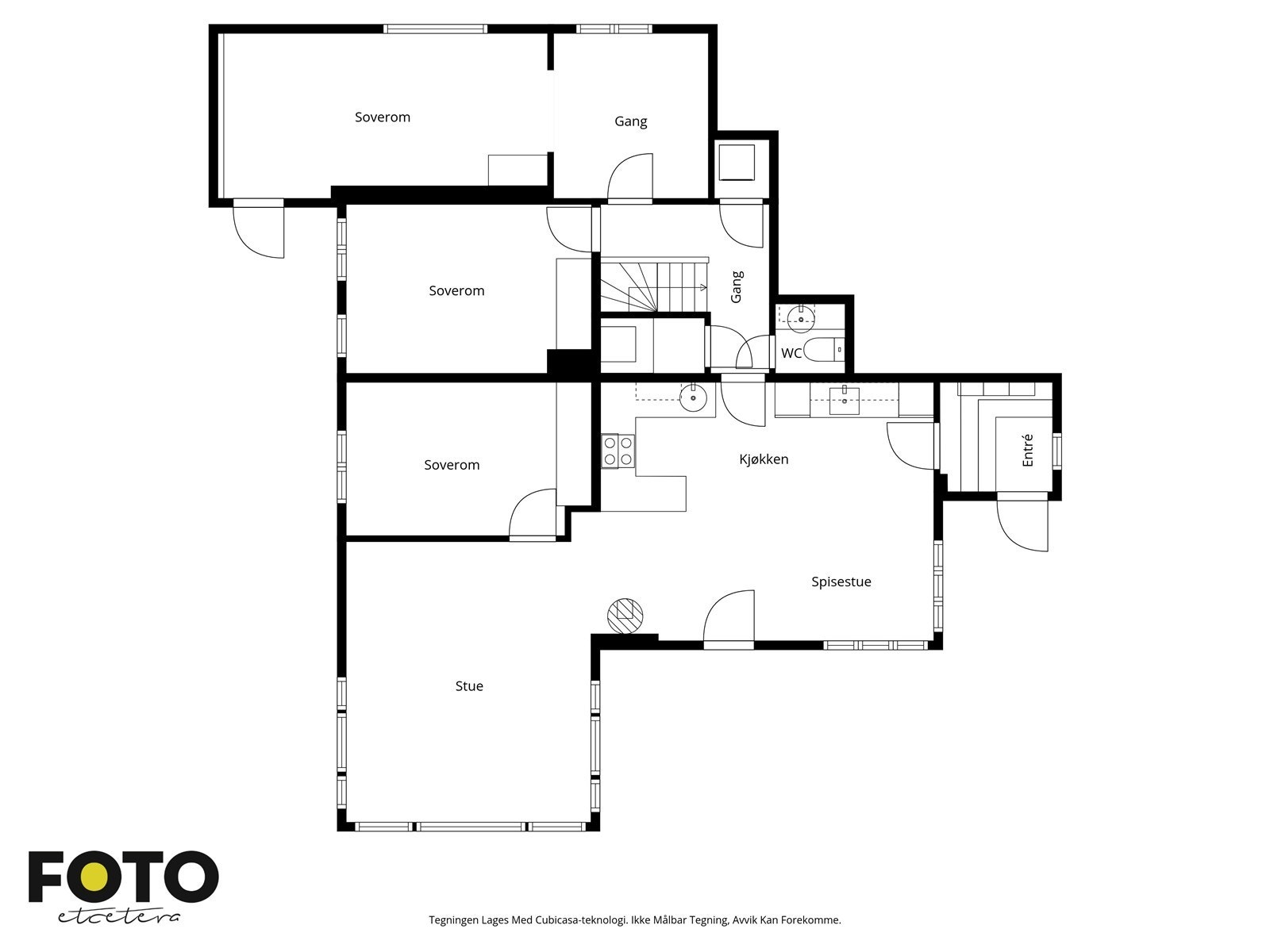 1 etasje Parkveien 17B Galleribilde