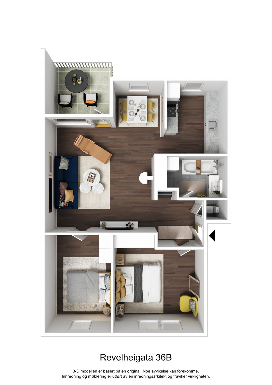 Planskisse Galleribilde