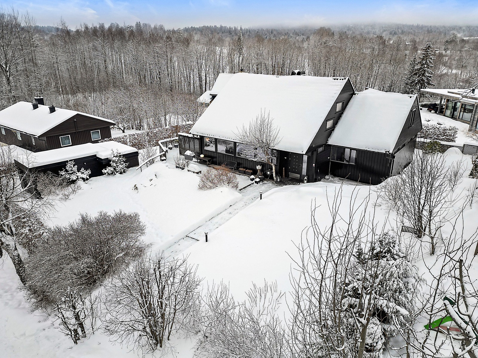 Oversiktsbilde over tomten Galleribilde