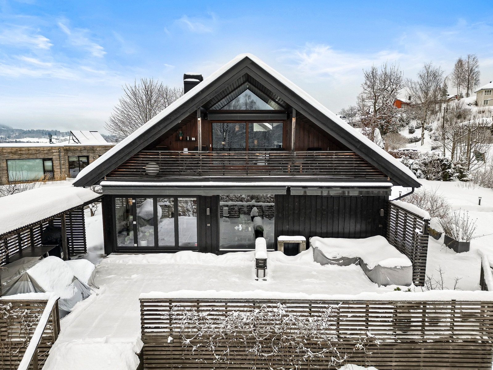 Arkitekttegnet enebolig Galleribilde