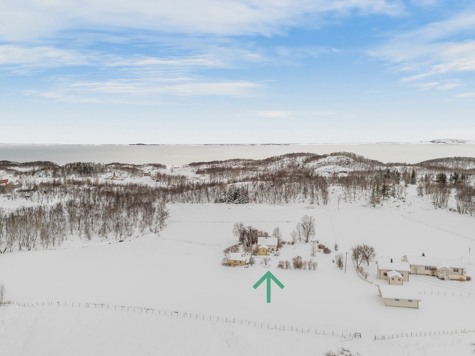 Dronebilde Galleribilde