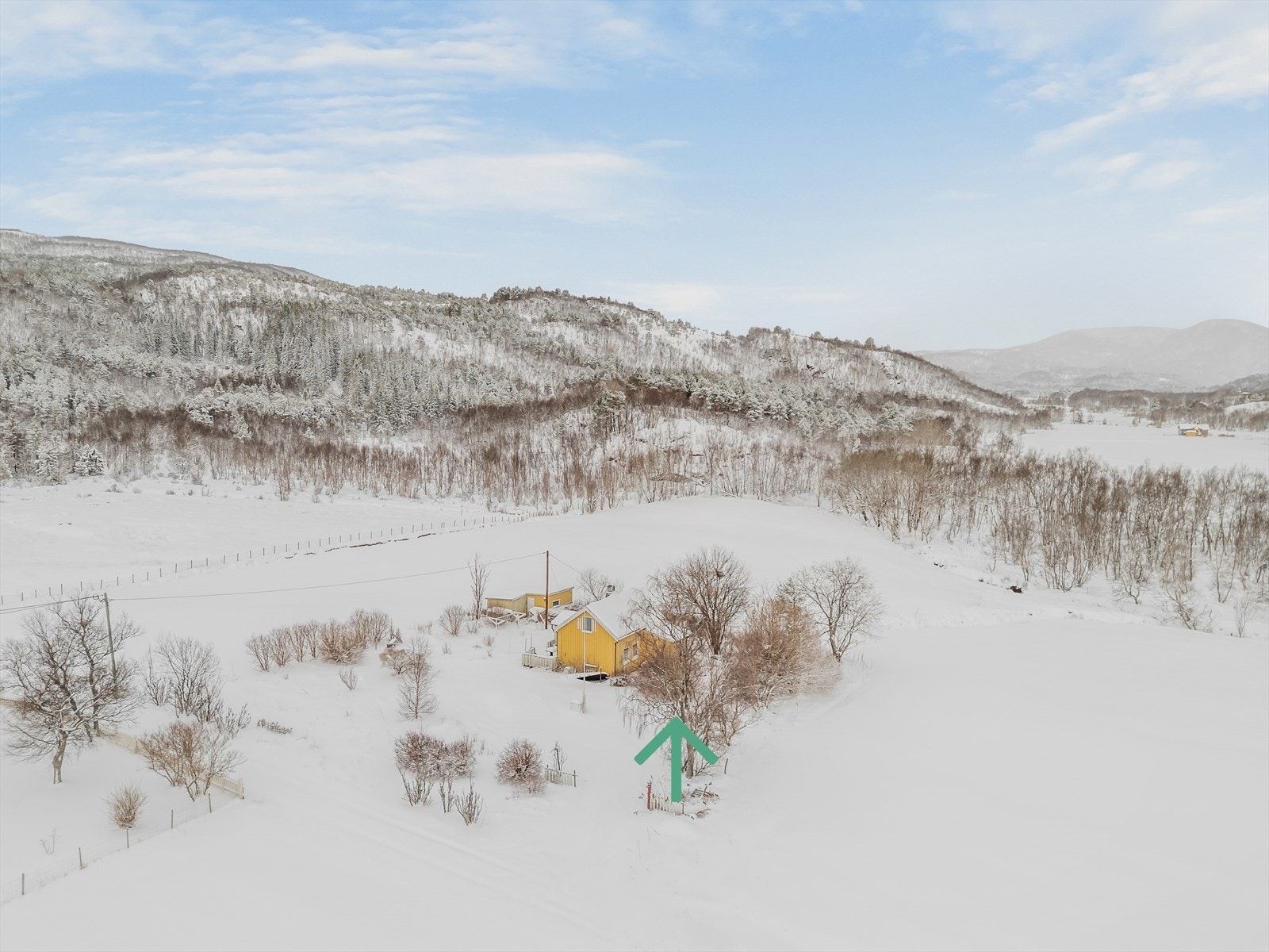 Dronebilde Galleribilde