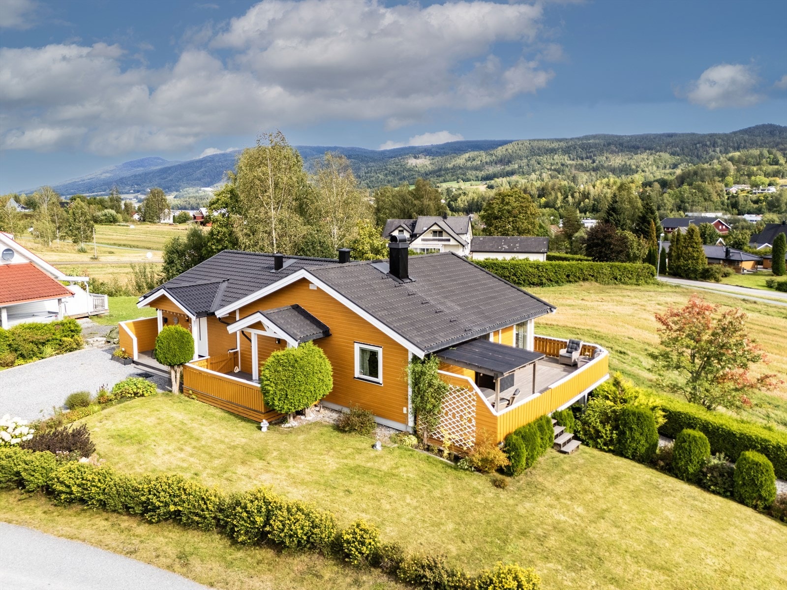 En familievennlig enebolig med hybel. Galleribilde