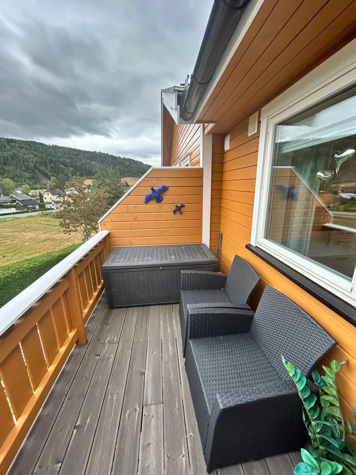 Hybel: Terrasse (privat bilde tatt av selger) Galleribilde