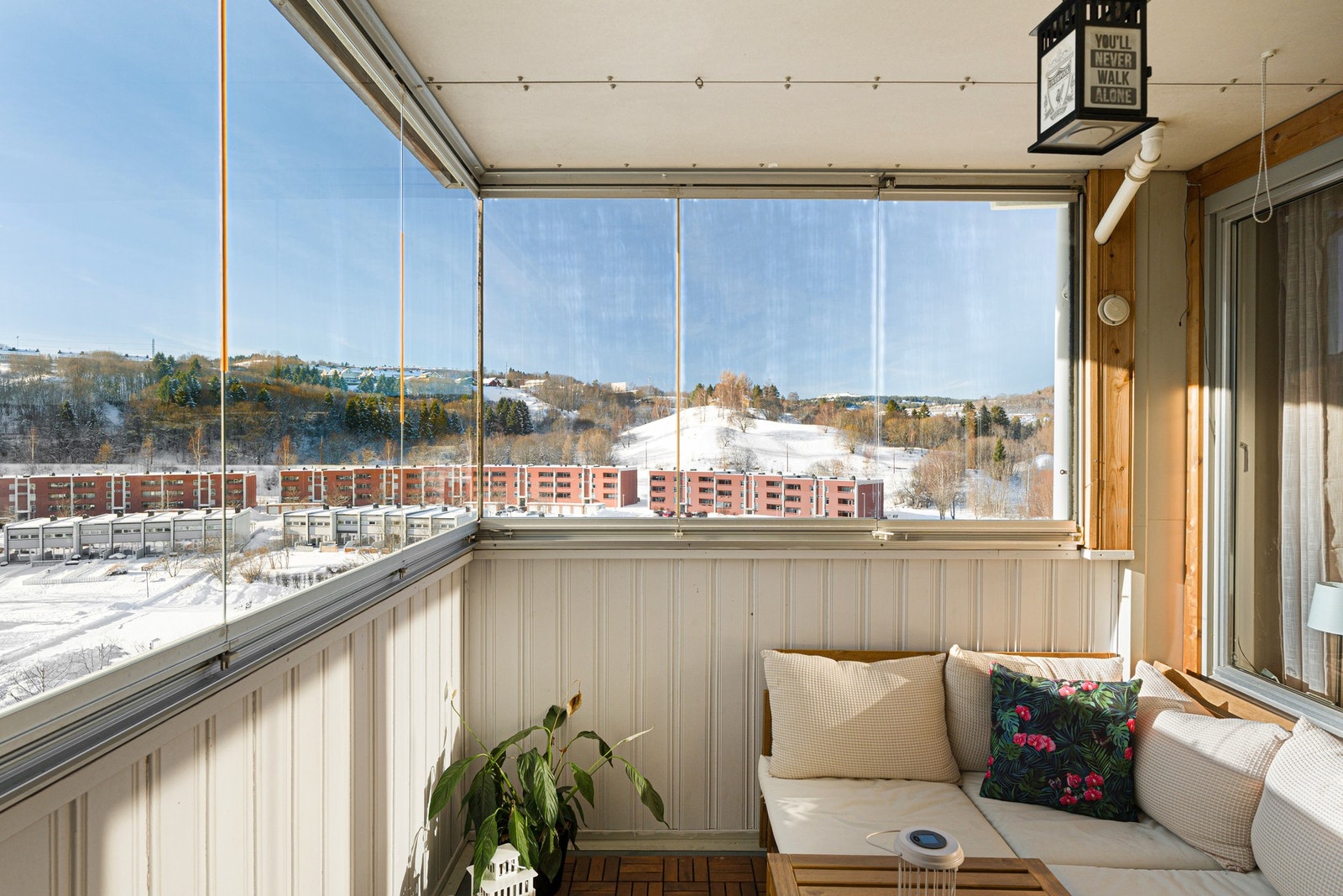 Herlige utsiktsforhold. Galleribilde