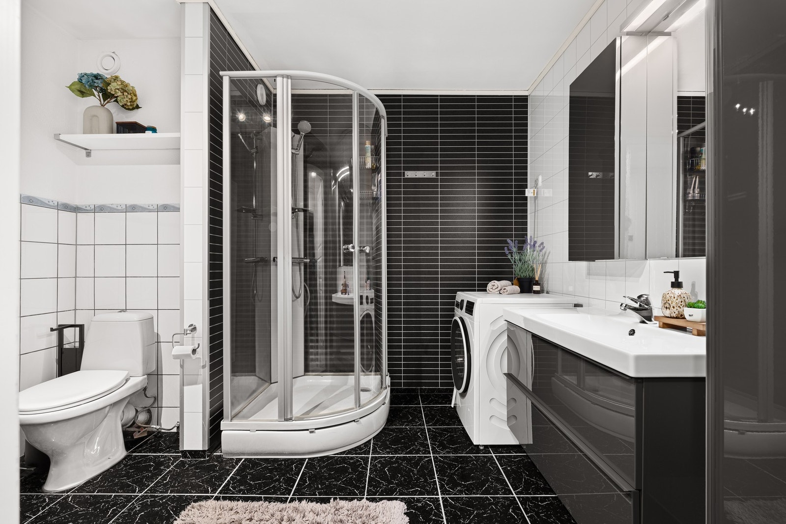 Pent flislagt bad fra 2011. Galleribilde