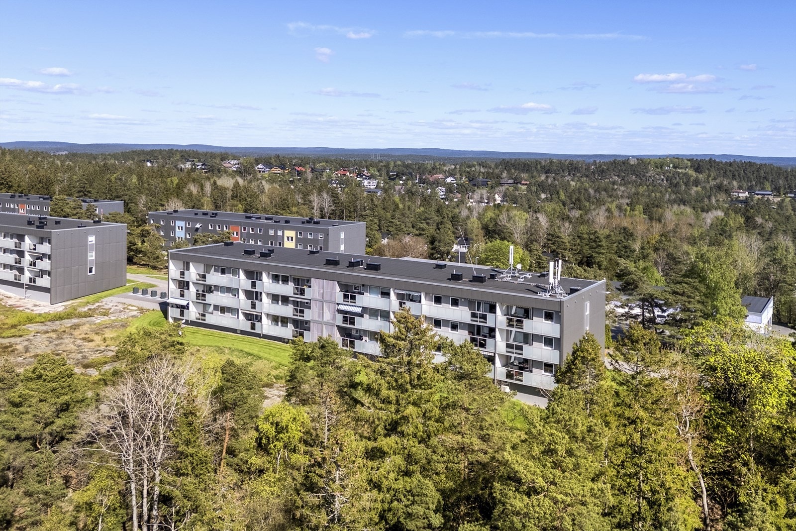 Dronefoto Galleribilde