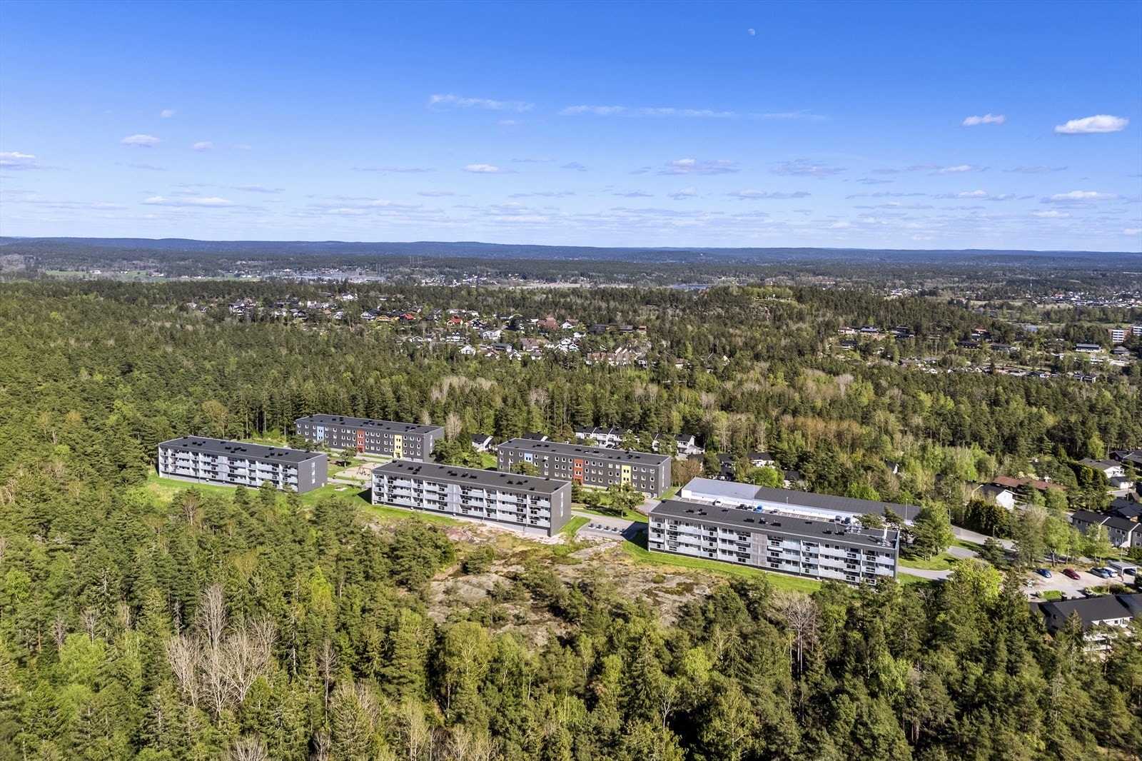 Dronefoto Galleribilde