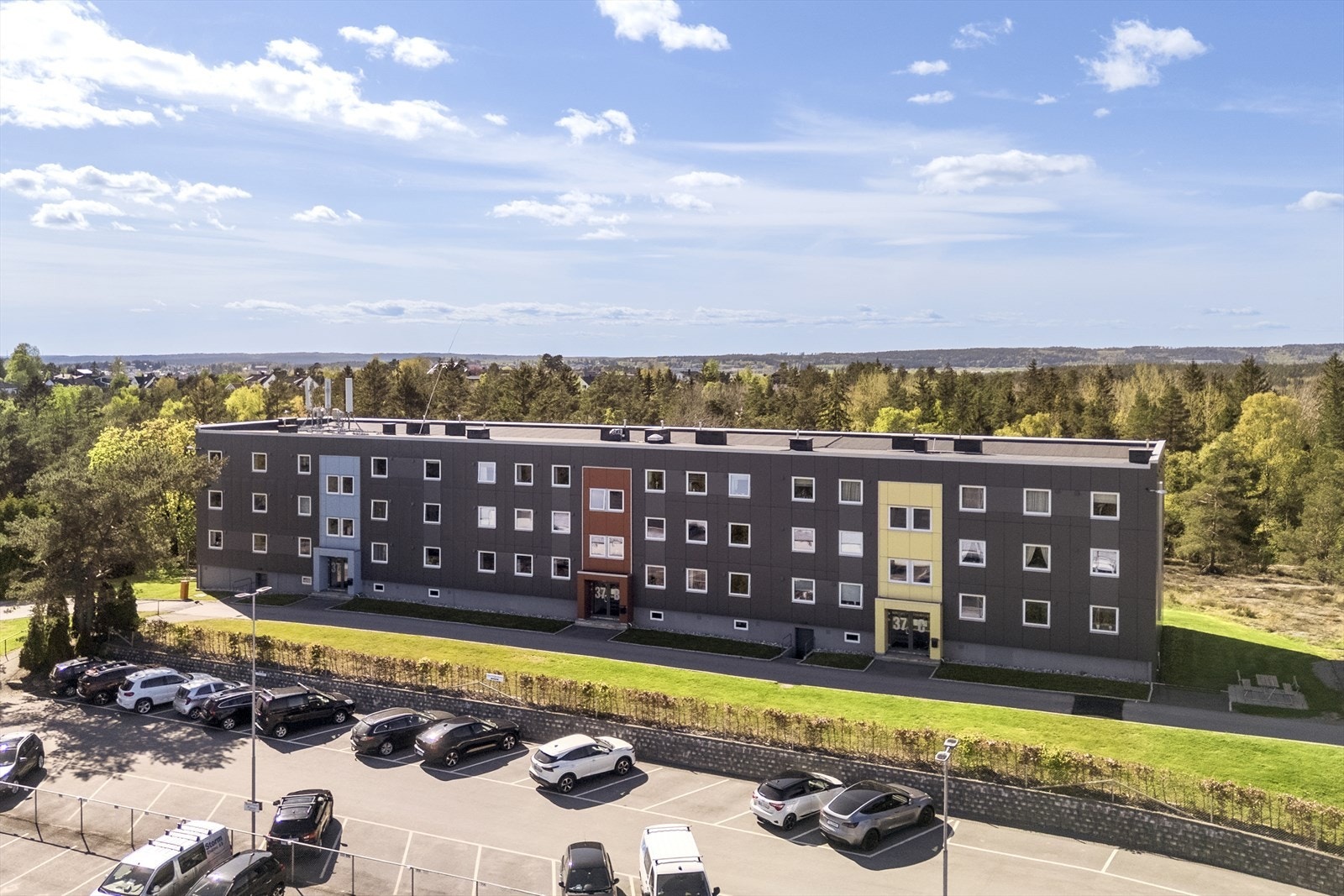 Dronefoto Galleribilde