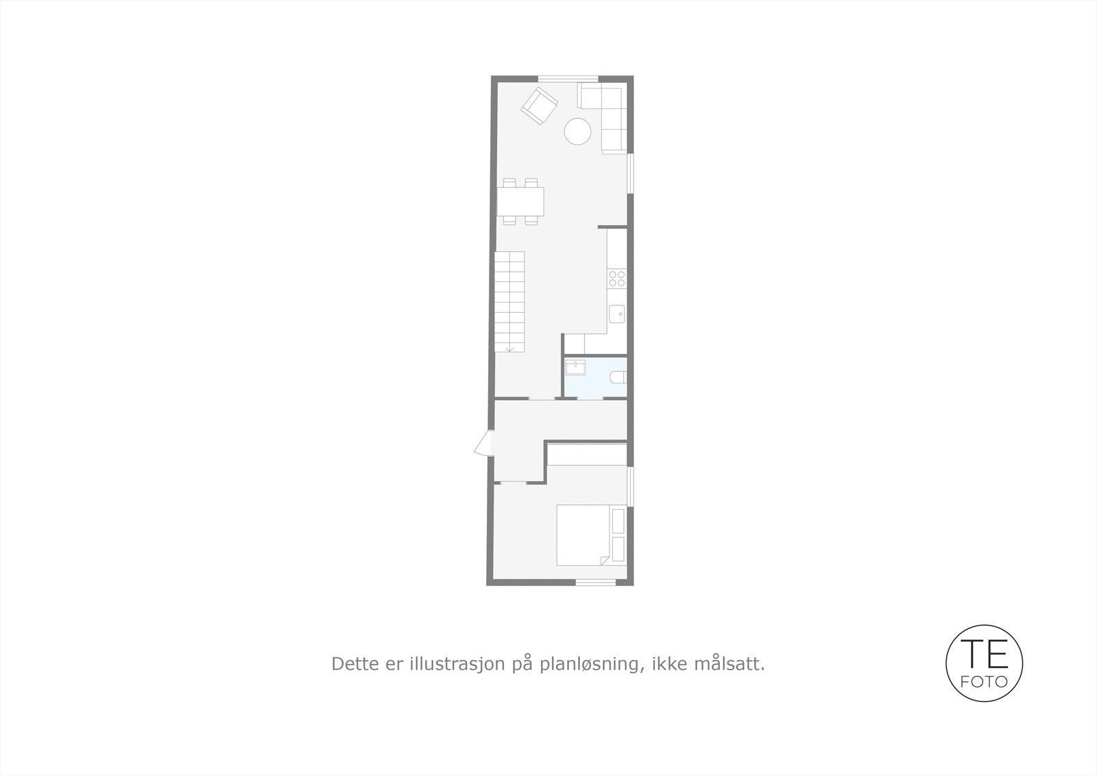 Plantegning 2. etg Galleribilde