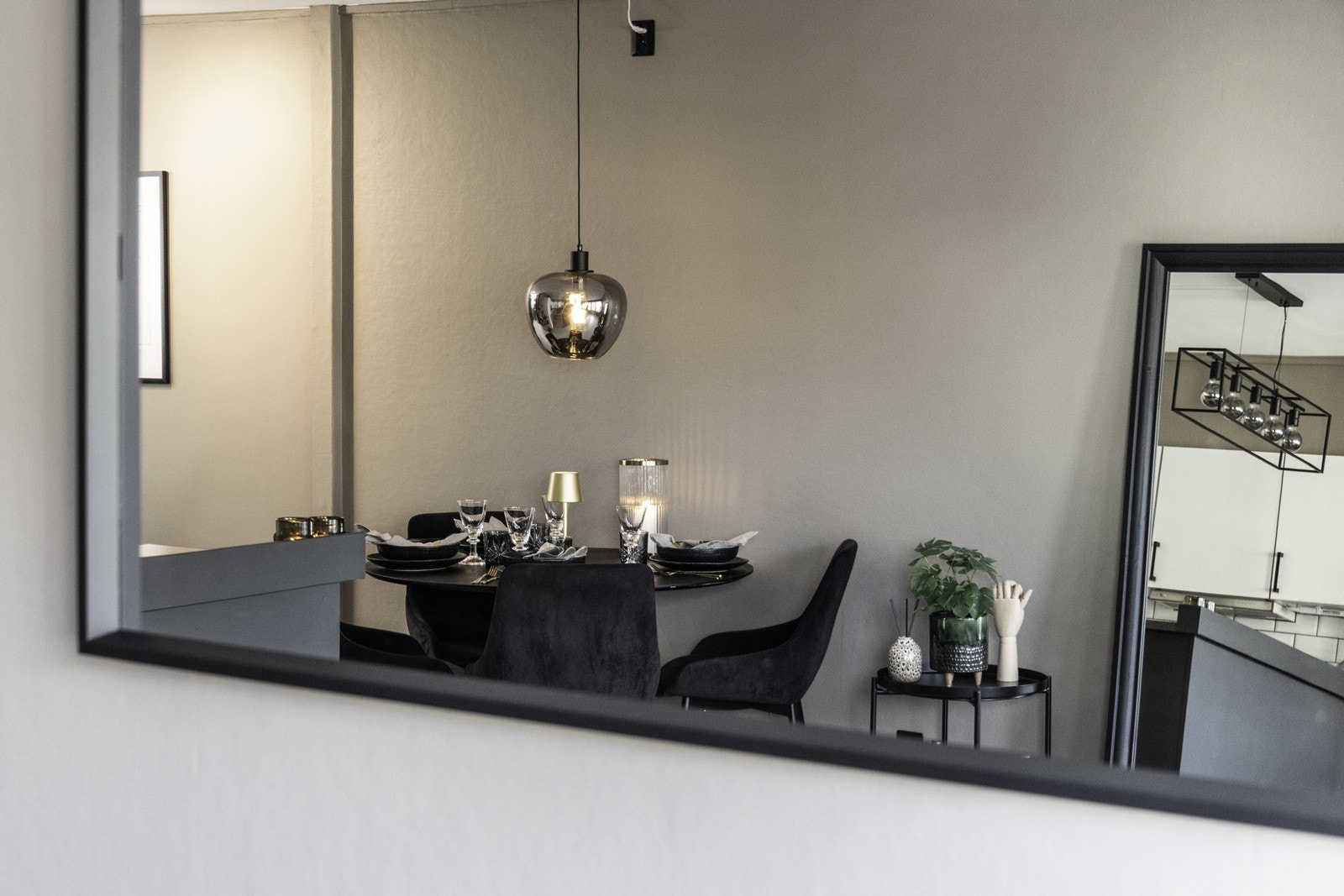 Hyggelig spiseplass. Galleribilde