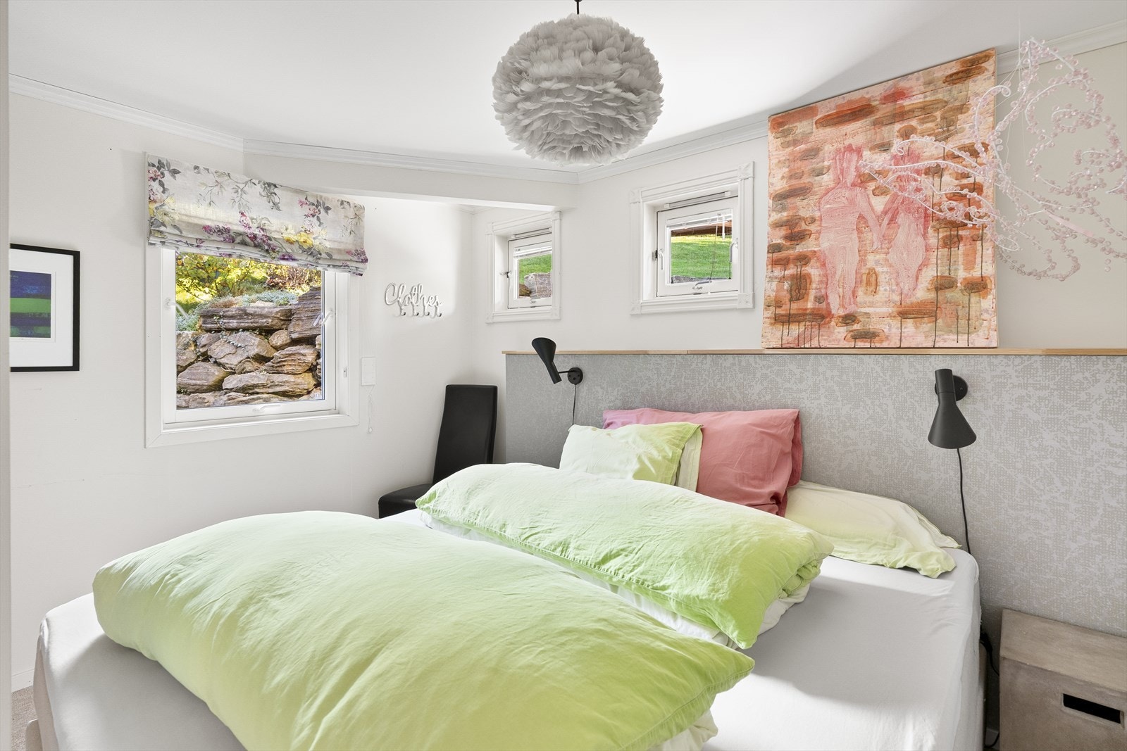 De øvrige soverommene egner seg utmerket som barnerom, gjesterom eller hjemmekontor - alt etter behov. Galleribilde